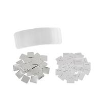 pressa per Badge DIY Macchina per la fabbricazione di badge magnetici per frigorifero quadrati da 50 mm, fai da te, per realizzare bottoni magnetici per frigorifero Button Maker(100Set 50x50mm Parts)