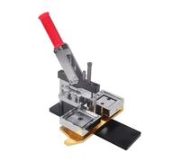 pressa per Badge DIY Macchina per stampaggio di badge per frigorifero quadrato 50x50mm/63,5x63,5mm Macchina per la fabbricazione di magneti Button Maker(63.5x63.5mm Set)