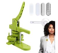 Pressa per bottoni - Perno staccabile manuale in ABS, stazione di taglio circolare, pressa per bricolage, kit per la creazione di badge, strumento senza installazione | Pin Corsages Project Utilizzo P