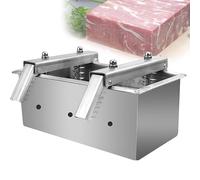 Pressa per carne in acciaio inox per grigliare e cucinare, ideale per ristoranti e mense