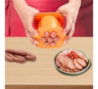 Pressa per carne riutilizzabile - spremiagrumi manuale Cevapcici, seve slot-Maker | Utensile per barbecue per barbecue con manico per la preparazione fai da te in cucina, forno per principianti, k