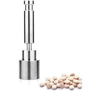 Pressa per compresse manuale da 6 mm/8 mm/10 mm/12 mm, pressa per pillole in acciaio inossidabile, strumento per la produzione di pillole per fette di zucchero, macchina per lo stampaggio di compresse