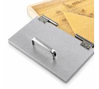 Pressa per Fogli di Cera d'api con Piastra in Lega di Alluminio - Stampo per Fogli di Cera d'api e pressa per Occhielli di favo, Adatta per Forniture apistiche e telaini per Arnie (4,7 mm).