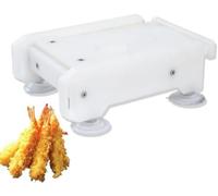 Pressa per gamberetti portatile con ventose e fori per filtro, stampo facile da pulire per sushi e cucina giapponese, gadget indispensabile per la cucina