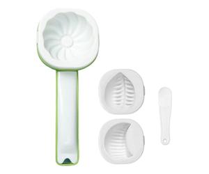 Pressa per gnocchi da cucina: stampo manuale per ravioli con uniforme, dispositivo tradizionale per brioche Bao, strumento culinario ergonomico che risparmia, accessorio durevole coppia