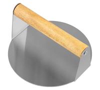 Pressa per Hamburger 5,5 Pollici, Smash Burger Press Acciaio Inox Antiaderente, Resistente Smasher Rotondi, Frantumatore per Hamburger per Hamburgers, Bistecche, Barbecue