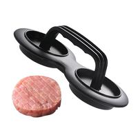 Pressa per hamburger, antiaderente, multifunzione, a rilascio facile, gadget da cucina per cucinare bistecche, salsicce, pancetta, carne, cottura alla griglia