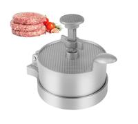Pressa per hamburger, antiaderente, resistente, regolabile, in lega di alluminio, per carne, bistecca, prosciutto, polpette, per verdure, griglia, portellone, cucina, sandwich