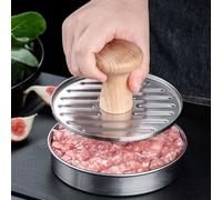 Pressa per hamburger di grandi dimensioni macchina per fare hamburger facile ed