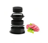 Pressa per hamburger e polpette in plastica rotonda per la modellazione di polpette di carne multipurpose Tagli UnicaPolipropilene