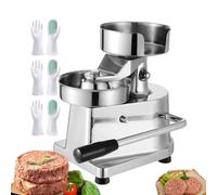 Pressa per Hamburger, pressa per Hamburger da 4″/5″/6″, pressa per Biscotti/Hamburger Manuale Commerciale, pressa per Carne, Macchina per la formatura della Carne da Cucina del Ristorante, c