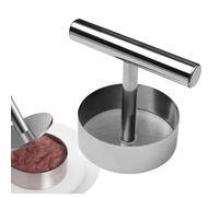 Pressa per hamburger - Stampo per hamburger | Macchina per tortini in acciaio inossidabile, strumento da cucina Smasher, dispositivo di formatura di hamburger antiaderente, che supporta uno spessore