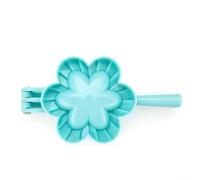 Pressa per impastare a mano per ravioli e croste di torta con cuore farfalla fiore per opzioni di stampo (L fiore)