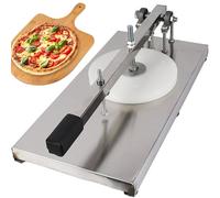 Pressa per impasto per pizza, pressa manuale per pizza in acciaio inossidabile, piastra per pizza per cucina domestica e uso commerciale
