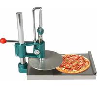 Pressa Per Impasto Per Pizza - Pressa Per Pasticceria In Acciaio Inossidabile Ad Altezza Regolabile Manualmente Per Uso Domestico E Commerciale - Ideale Per Torte, Polpettone E Crosta Di Pizza
