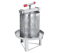 Pressa per in Acciaio Inossidabile, Strumento per Apicoltura Pressa per Cera Manuale Multifunzionale con Filtro, per Pressare Uniformemente e Cera