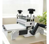 Pressa per incisione manuale per stampa, macchina da stampa fai da te, pressa compatta per incisione per artigianato e piccoli studi