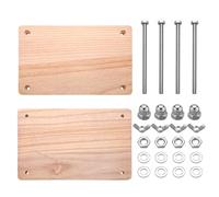 Pressa per libri in legno - Set per rilegatura manuale, strumento di creazione, forniture per artigianato per studenti e insegnanti, design portatile, facile da usare, costruzione robusta | Set per ri