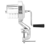 Pressa per maccheroni manuale in acciaio inossidabile a manovella per pasta per fare pasta fai da te Uso domestico in Durevole Facile da pulire 1200 g 25 cm