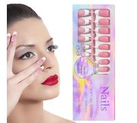 Pressa per manicure sulle unghie per la casa 150 pezzi di stampa elegante | Prodotti di bellezza per la casa, matrimoni, appuntamenti, riunioni, feste, viaggi