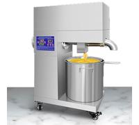 Pressa per olio automatica commerciale da 2520 W, 20-30 kg/h in acciaio inossidabile Display digitale Attrezzatura di estrazione, Tramoggia grande 23L, pressa per olio caldo/freddo per semi, arachidi