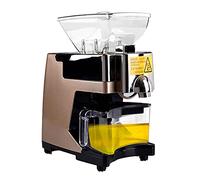 Pressa per Olio Completamente Automatica Macchina Piccolo Frantoio Multifunzione Intelligente per Uso Domestico, Spremitura A Caldo EA Freddo, Resa in Olio ＞95%, 36x16x36 Cm