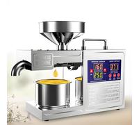 Pressa per olio d'oliva, automatica, temperatura regolabile, per noccioli, arachidi, sesamo, semi di girasole, uso domestico e commerciale