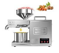 Pressa per olio, pressa a caldo e a freddo per semi e noci con controllo intelligente della temperatura