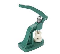 Pressa per Orologi Professionale con 12 Matrici per Pressatura della Copertura della Cassa Dell'orologio in Cristallo, Robusto Strumento di Riparazione in Acciaio per la Chiusura a Scatto,