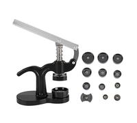 Pressa per orologi, set professionale per la riparazione di casse, strumento di riparazione per orologiaio, strumento di rimozione della cassa posteriore per sostituzione della batteria, 1