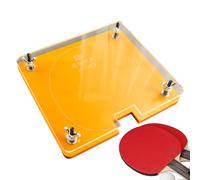 Pressa Per Paddle Da Pong - Taglierina Manuale Di Precisione 21x19 Cm | Tagliabordi In Da Tennis, Accessorio Per La Manutenzione Delle Palette Per Allenatori, Membri Del Club, Allenamenti,