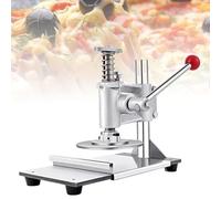 Pressa per pasta per pizza e pasticceria con regolazione dello spessore, angolo di pressione verso il basso di 180°, ideale per tortillas e torte, utensile da cucina versatile