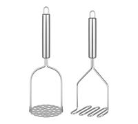 Pressa per patate con impugnatura ergonomica portatile Utensili da cucina per la preparazione rapida dei pasti Strumento per frantumare verdure di dimensioni familiari Schiacciapatate