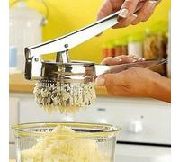 Pressa per patate in acciaio inossidabile, strumento da cucina per spremere verdure, passaverdure, utensile per frutta A,BAcciaio inossidabile