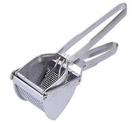 Pressa per patate, spremiagrumi manuale, in acciaio inox, portatile, ad alta durezza, staccabile, con leva, per macinare il riso, per preparare purè di patate, alimenti per