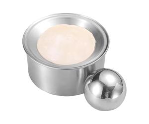 Pressa Per Pelle Per Impasto - Acciaio Inossidabile Argento 410 Pressa Per Impasto Compatta, Manuale Spessore Uniforme, Produttore Di Involucri Per Efficiente | Culinari Inno