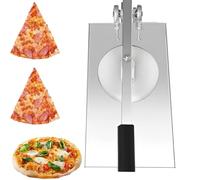 Pressa per Pizza Commerciale, Macchina per Pasta per Pizza da 12-24 cm, pressa per Pasta per Pizza, pressa per Pizza ad Angolo Regolabile Domestico per Negozi di Alimenti Occidentali, Pizza, Torta