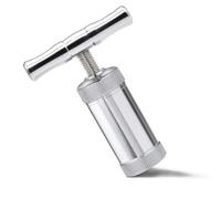 Pressa per Polline, 1 Pezzi Pressa per Polline in Acciaio Inossidabile, Pressa a T, Pressa per Polline a T, per Erbe Aromatiche, Spezie, Aglio, Pepe, Sale, Argento