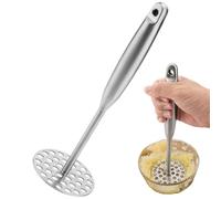 Pressa per purè di patate in acciaio inossidabile | Accessorio da cucina per schiacciare frutta Preparazione alimenti per bambini avvocati Guacamole