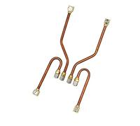 Pressa per Rame, Aggiorna connettori for tubi ad olio idraulici a rame completo for 1:14 RC. Parte del braccio metallico dell'escavatore metallico(Pipes And Connectors)