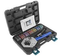 Pressa per Rame, Strumento di crimpatura del tubo flessibile idraulico idraulico manuale Auto AC Tubo flessibile Hydra-crimper riparazione aria condizionata tubo 71500