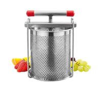 Pressa per sidro 2,8 L Con Traversa A Croce E Schiacciatrice In Acciaio | Spremitura Succhi Per Sidro E Verdura per Interni Esterni Casa Cucina Campeggio Donna Uomo Apicoltore Nessuna base