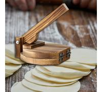 Pressa per tortilla in legno, pressa manuale per gnocchi, per cucinare in
