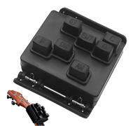 Pressa per ukulele per corde - silicone ABS 8 x 6 x 6 cm | Strumento di assistenza per chitarra | Strumento per allenare chitarra per esercizi di ukulele da 23-26 pollici, lezioni per principianti