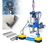 Pressa pneumatica per punzonatura 200kg / 300kg di pressione, macchina per punzonatura verticale - Pressa pneumatica per punzonatura industriale per impieghi gravosi,DoubleButton-300KG