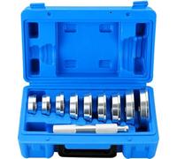 Pressa professionale per la riparazione di bici, utensile per movimenti centrali per cavi Teches, rimozione cuscinetti guarnitura e installazione serie sterzo, rimozione professionale dei movimenti