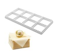 Pressa Raviolatrice | Stampo per pasta a 8 fori di lunga durata | Macchina per pasta fatta in casa per del ristorante, per riunioni di famiglia, preparazione dei pasti
