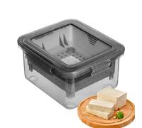 - Pressa - spremiagrumi per alimenti vegani | Pressa Paneer, pressa con scolapiatti, spremiagrumi vegani, inodore, lavabile in lavastoviglie per piatti deliziosi Anulely