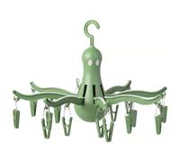 Pressa - Stendibiancheria da appendere Ikea, 16 mollette, colore: turchese/azzurro chiaro