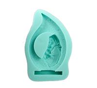 Pressa Utensili da forno in silicone per uso alimentare Madre Amore Abbraccio Forma Decorazione Torta Cottura Festa della mamma Stampi per torte in silicone